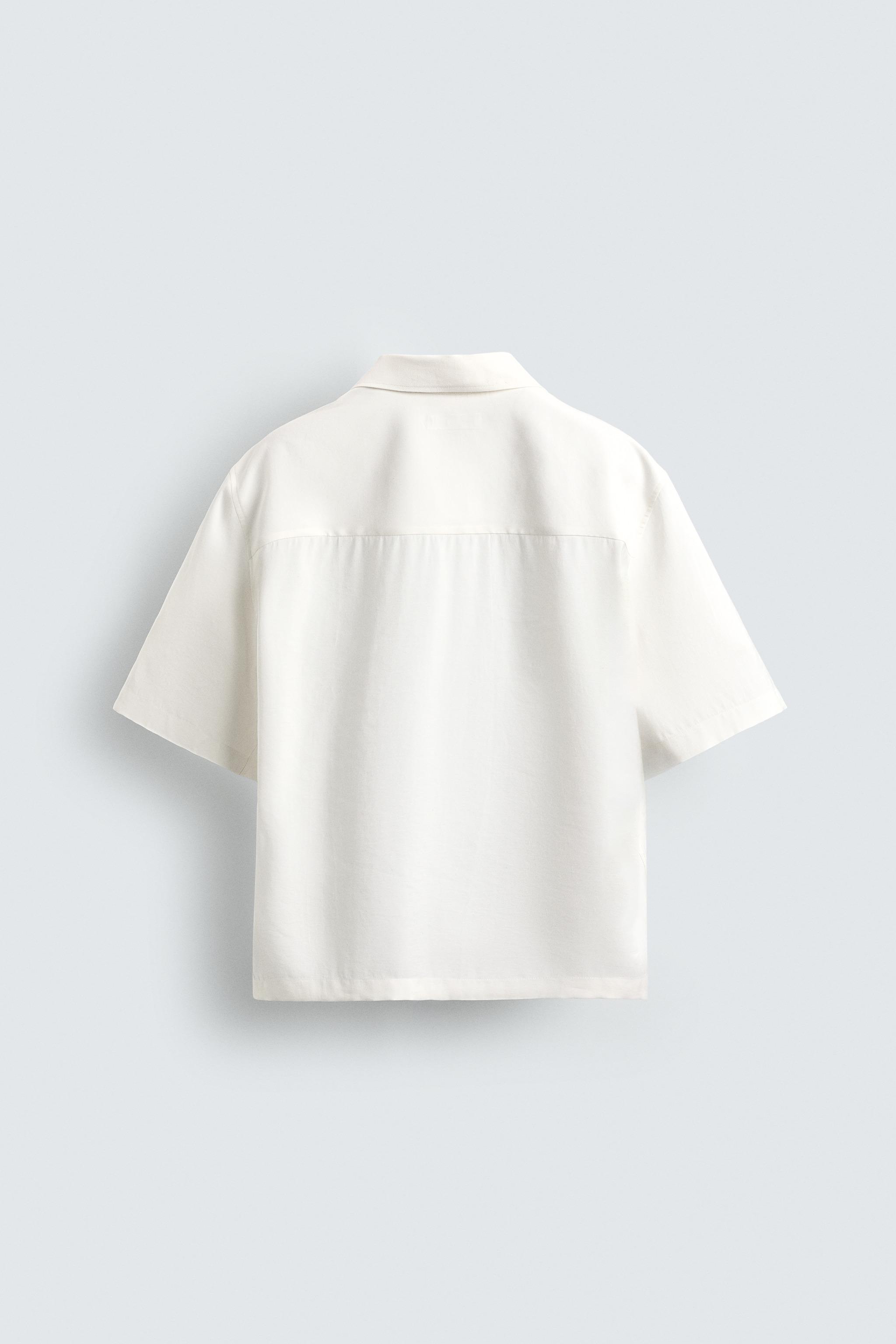 RELAXED FIT FLOWY SHIRT